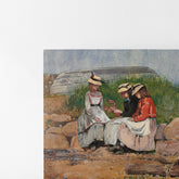 A Fisherman’s Daughter, 1873, Kanvas Tablo